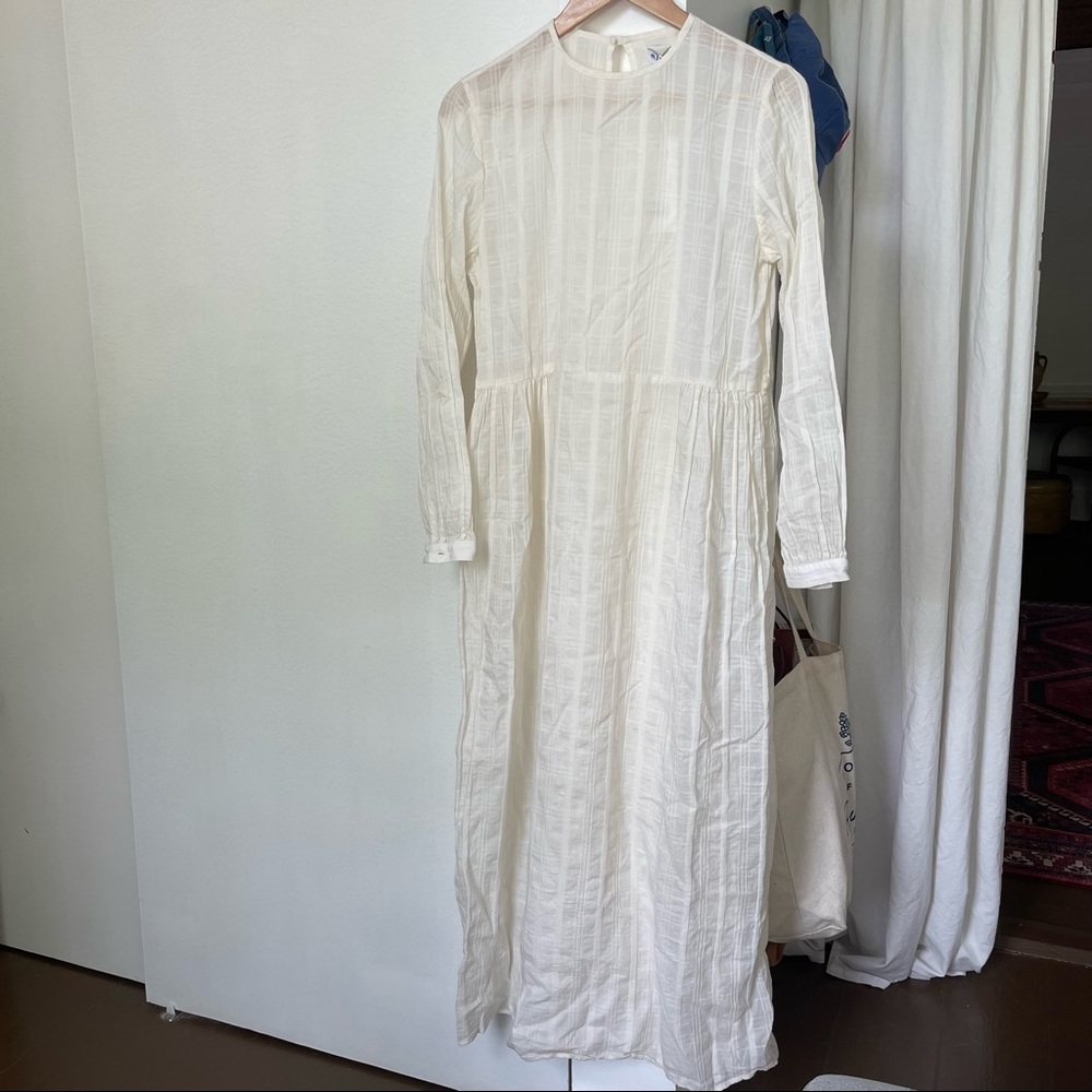 ESBY APPAREL Blanche Prairie Dress - Natural